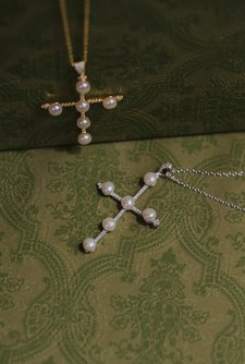 Majesty Cross Necklace