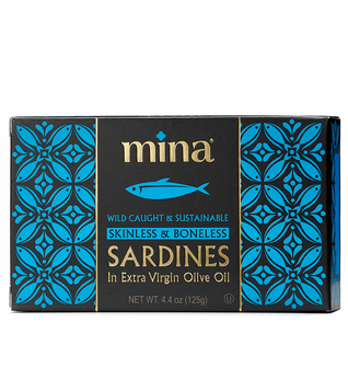 Sardines in Extra Virgin Olive Oil, Skinless & Boneless