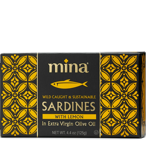 Sardines in Extra Virgin Olive Oil With Lemon