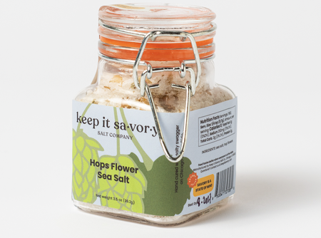 Hops Flower Sea Salt