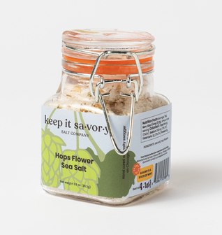 Hops Flower Sea Salt
