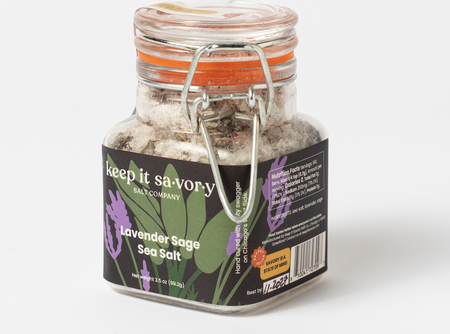 Lavender Sage Sea Salt