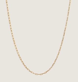 Micro Link Chain Necklace