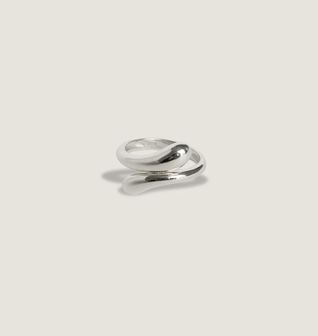 Willow Wrap Around Ring Silver