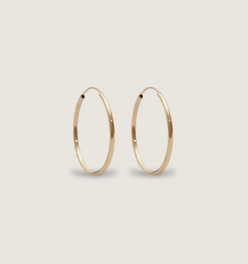 Lightweight Hoop Earrings Large