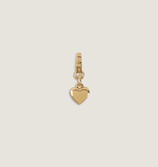 Petite Puffed Heart Pendant