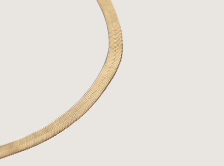 Carter Herringbone Chain Necklace