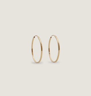 Lightweight Hoop Earrings Medium
