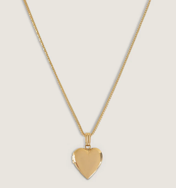 Maison Heart Locket Necklace