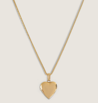 Maison Heart Locket Necklace