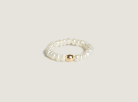 Biwa Pearl Ring