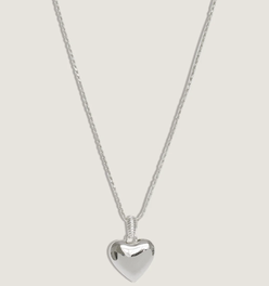 Close To My Heart Necklace Silver