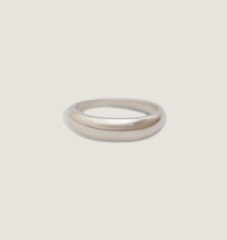 Dare To Love Classic Dome Ring Silver