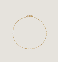 Diamond Cut Rolo Chain Bracelet