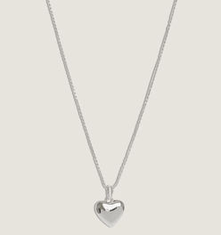 Petite Close To My Heart Necklace Silver