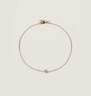 Solitaire Round Diamond Bracelet