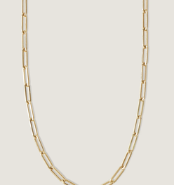 Paperclip Link Chain Necklace