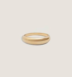 Dare To Love Classic Hollow Dome Ring Gold