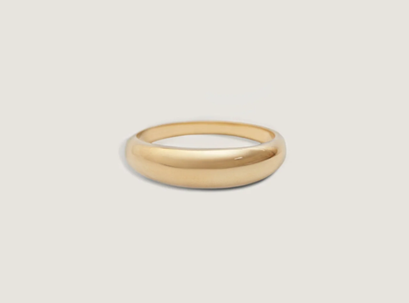 Dare To Love Classic Hollow Dome Ring Gold