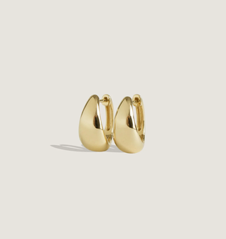 Teardrop Hoop Earrings