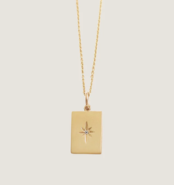 North Star Necklace Diamond
