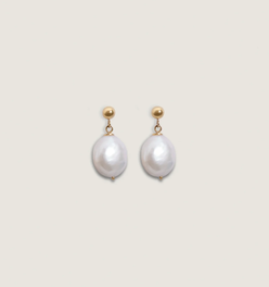 Baroque Pearl Drop Earrings