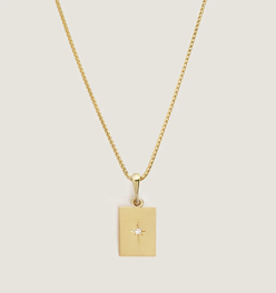 Petite North Star Diamond Necklace