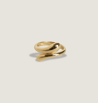 Willow Wrap Around Ring Gold