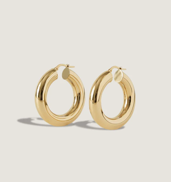 Bold Hoop Earrings Large