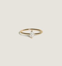 Solitaire Marquise Diamond Ring