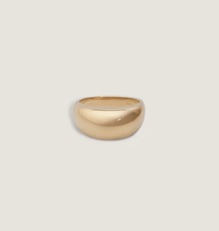 Dare To Love Bold Hollow Dome Ring