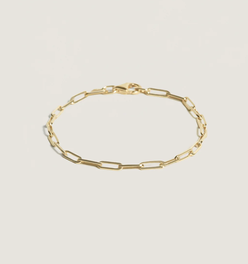 Paperclip Link Chain Bracelet
