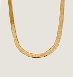 Bold Carter Herringbone Chain Necklace