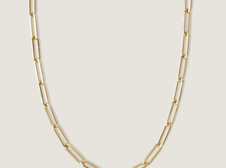 Paperclip Link Chain Necklace