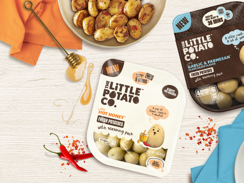 The Little Potato Company Expands Microwave and Oven, Grill Ready Product Lines with Trending Flavors