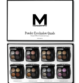 Monograph Collection Powder Eyeshadow Quads Portfolio