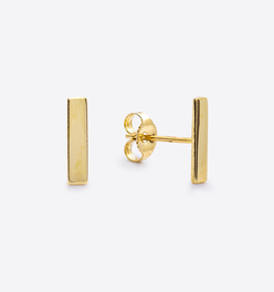Gold Bar Studs