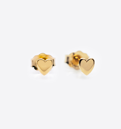 Mini Heart Studs