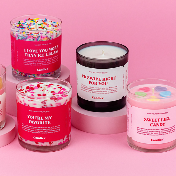 Candier Releases Limited Edition Valentine's Day Candle Collection