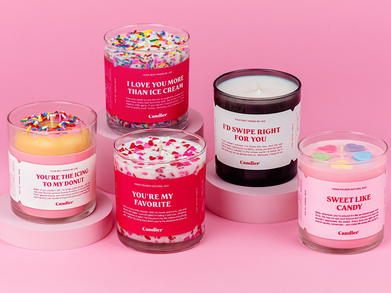Candier Releases Limited Edition Valentine's Day Candle Collection