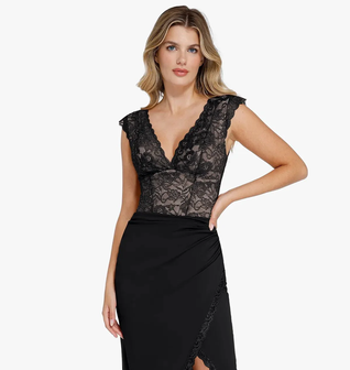 Shapewear Sculpting Lace Bodysuit or Midi Skirt or Shrug