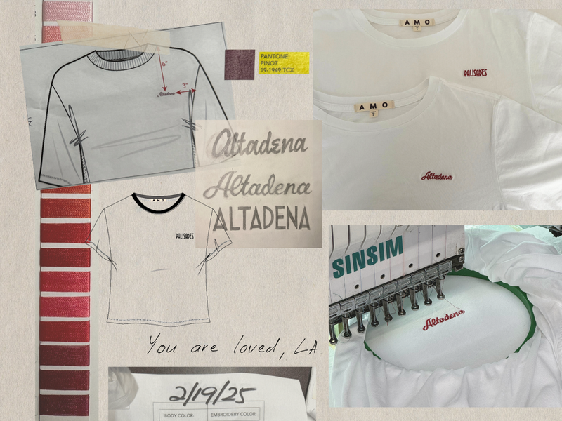 AMO Denim Unveils Limited-Edition Tees to Support Local Communities Affected by Wildfires