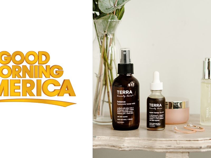 Terra Beauty Bars Featured on Good Morning America GMA3 Segment