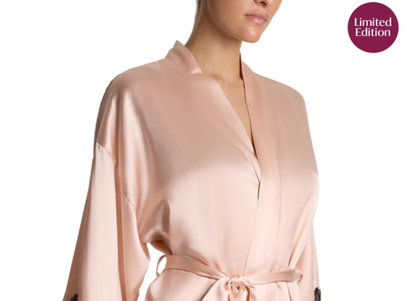Lexi Wood Collab: Diane Silk Slip Robe