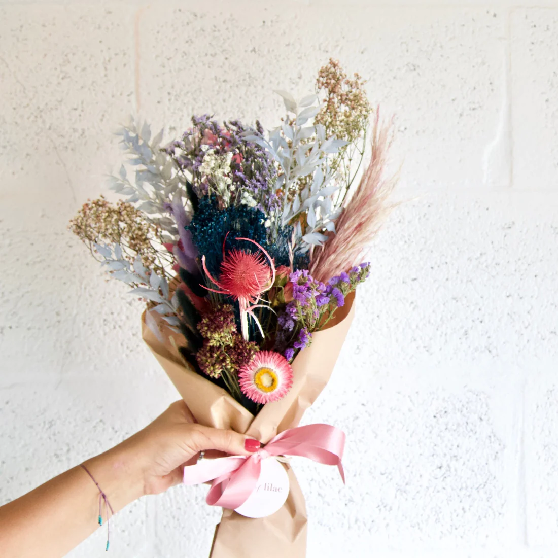 dried flower bouquet wrap Public Relations Media Kit Press Hook