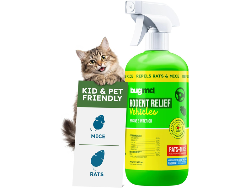 Protect Your Vehicle from Rodent Damage: BugMD Debuts Natural Peppermint Oil Engine Repellent
