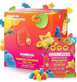 Shameless Snacks Tropical Paradise | Better for you gummies