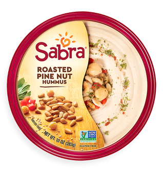 Roasted Pine Nut Hummus