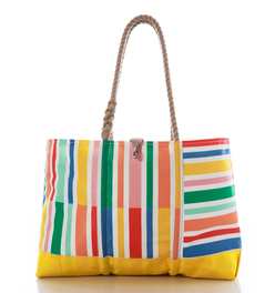 Cabana Stripe Ogunquit Beach Tote
