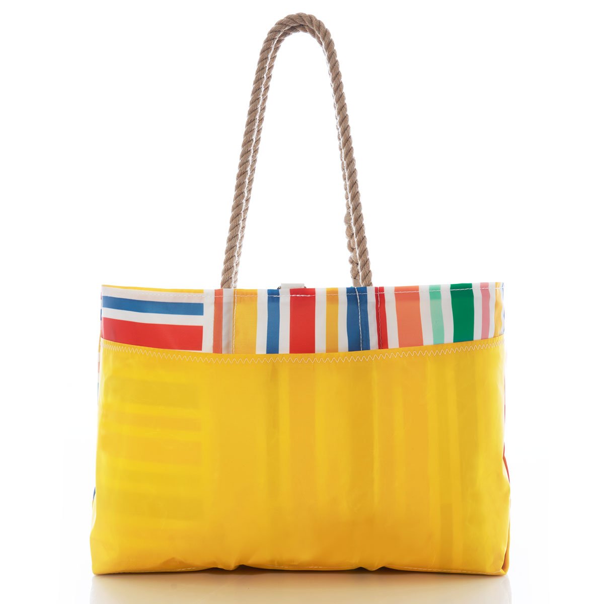 Cabana Stripe Ogunquit Beach Tote Public Relations Media Kit Press Hook